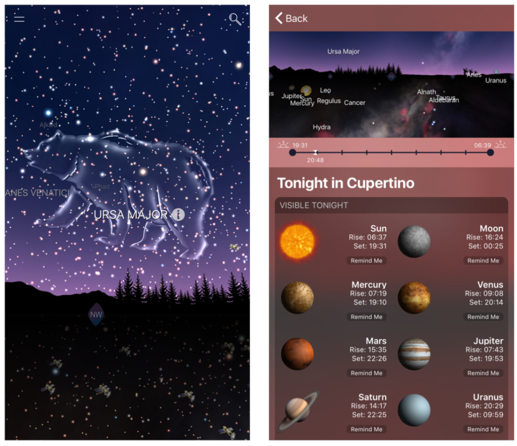 Night Sky App